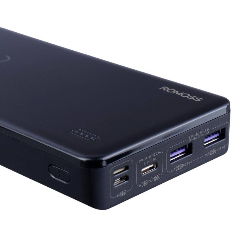 پاور بانک فست شارژ روموس PPB20-571 PD 22.5W ظرفیت 20000 میلی آمپر ساعت