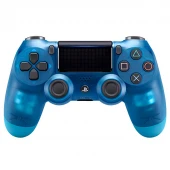 دسته بازی بی سیم SONY PlayStation 4 DualShock 4 High Copy آبی شفاف