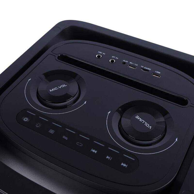 اسپیکر خانگی ایستاده Verity V-PS3010 + میکروفون و ریموت کنترل