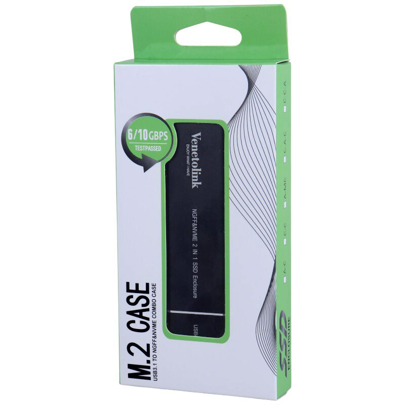 باکس هارد M.2 SSD ونتولینک کد 2