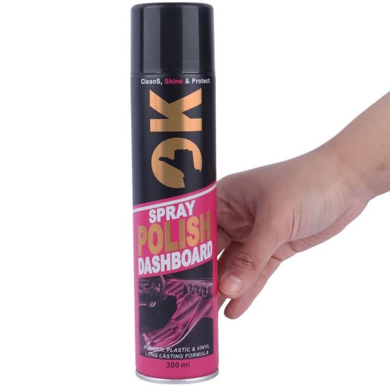 اسپری واکس داشبورد خودرو Ok 300ml