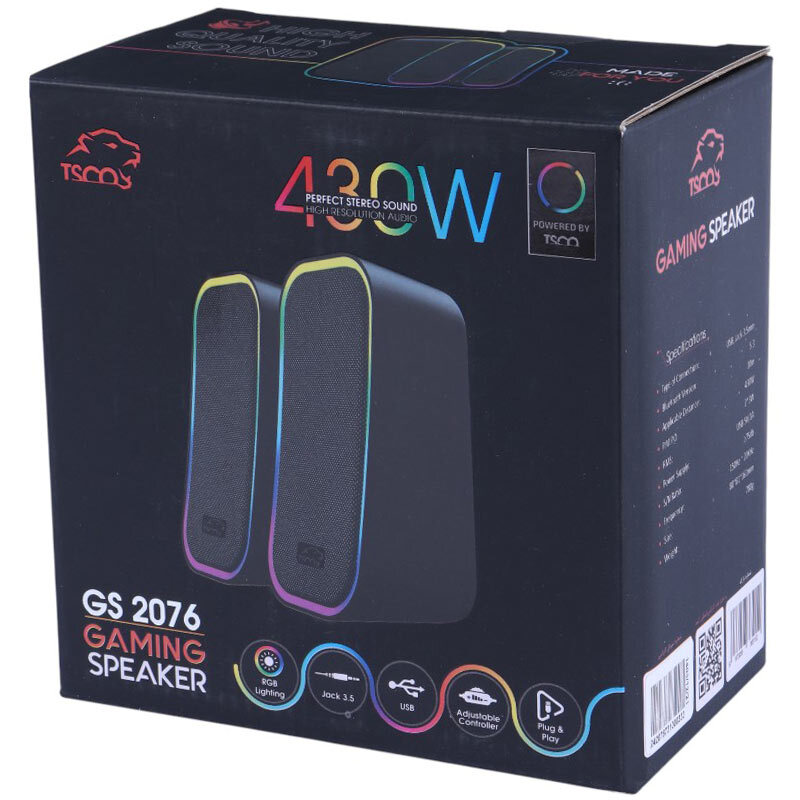 اسپیکر دو تکه بلوتوثی TSCO GS 2076