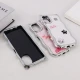 قاب چرمی موج دار سامسونگ Galaxy A06 برجسته گوش دار