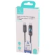 کابل تبدیل فست شارژ Usams US-SJ744 Type-C To Type-C PD 100W 1.2m