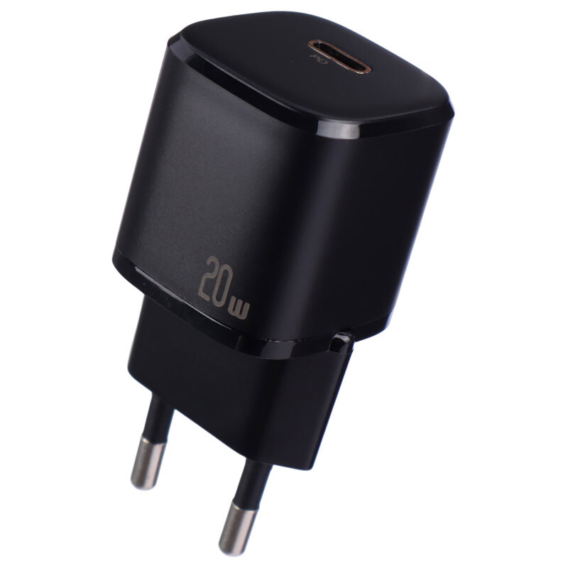 شارژر دیواری 20 وات یوسامز US-CC124 PD 3A + کابل تبدیل آیفونی