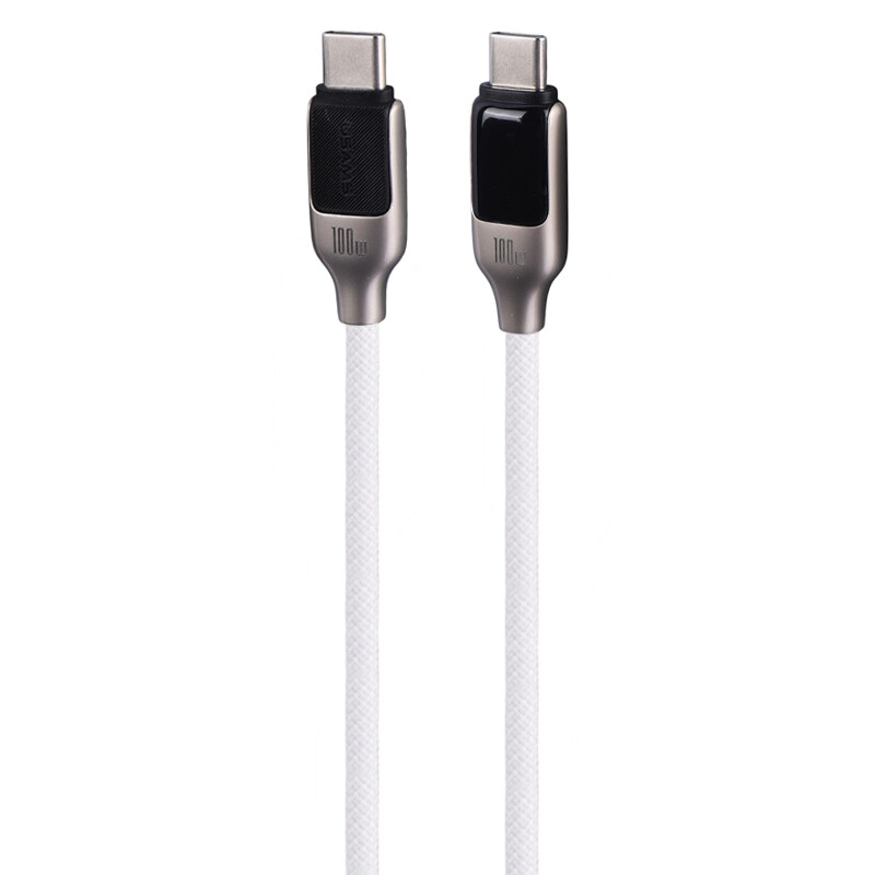 کابل تبدیل فست شارژ Usams SJ742 Type-C To Type-C 100W 1.2m