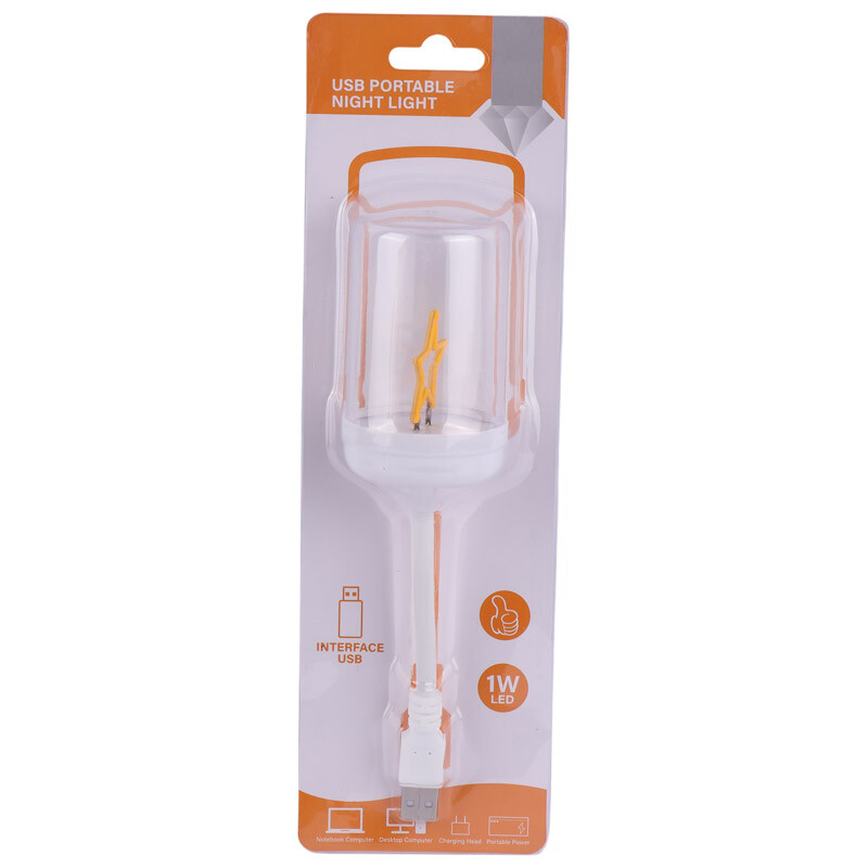 چراغ خواب USB طرح ستاره