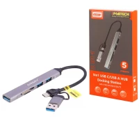 هاب 3 پورت Type-C/USB3.0 ایفورتک Airsky HC-77A