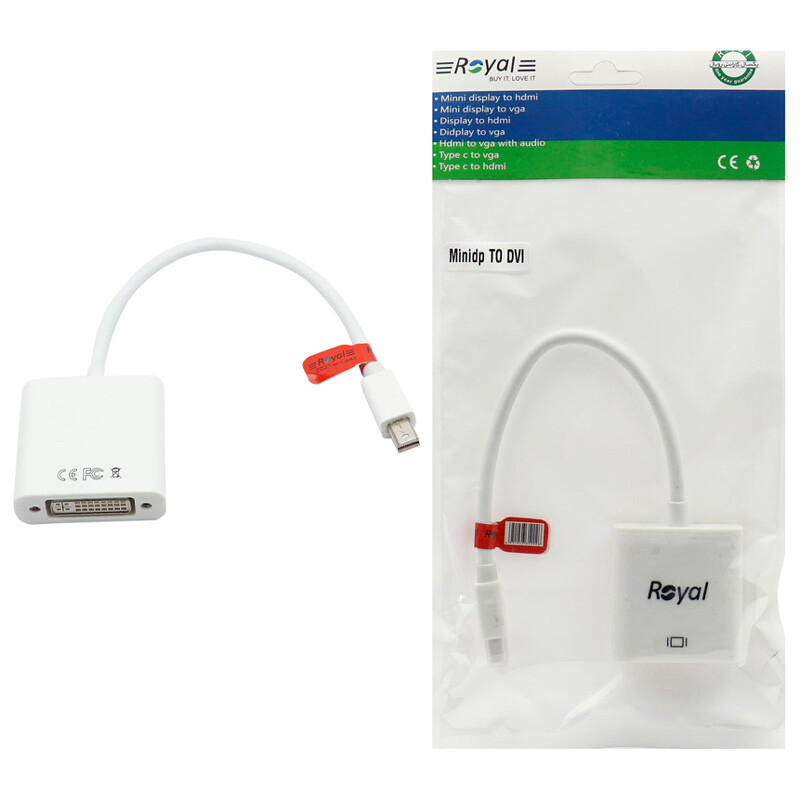 تبدیل Royal Mini Display To DVI-D (Dual Link)