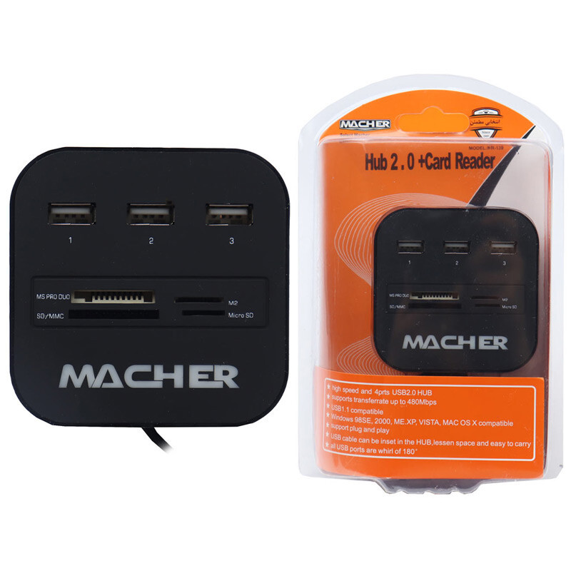 هاب 7 پورت USB2.0 مچر MR-139