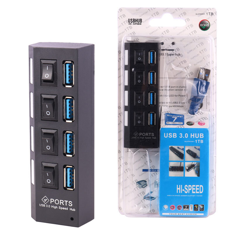 هاب 4 پورت USB3.0 های اسپید کد 2