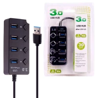 هاب 4 پورت USB3.0 گریت 504