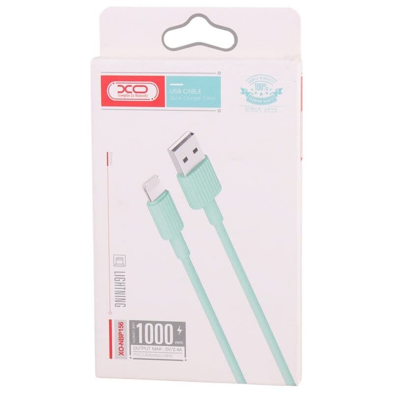 کابل آیفونی فست شارژ XO XO-NBP156 2.4A 1m