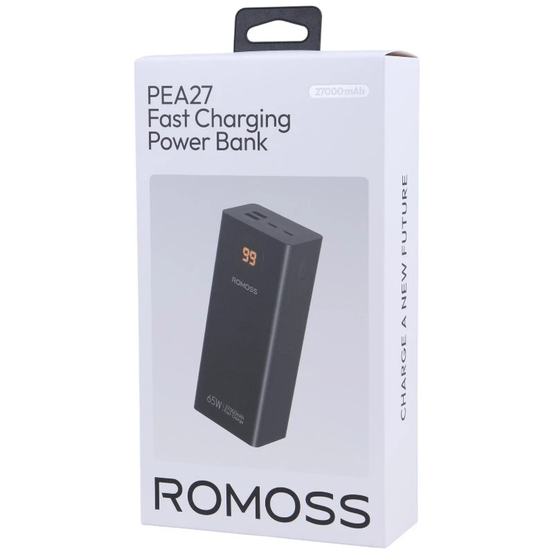 پاوربانک فست شارژ روموس PEA27-282 PD 65W ظرفیت 27000 میلی آمپر ساعت