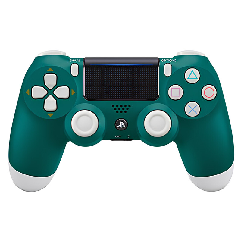 دسته بازی بی سیم SONY PlayStation 4 DualShock 4 High Copy طرح Alpine Green