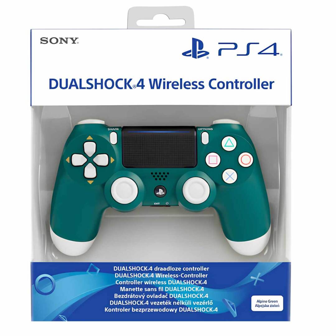 دسته بازی بی سیم SONY PlayStation 4 DualShock 4 High Copy طرح Alpine Green