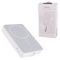 پاور بانک بی سیم فست شارژ روموس WMS10-121 15W ظرفیت 10000 میلی آمپر ساعت