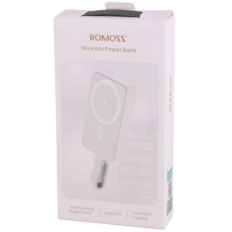 پاور بانک بی سیم فست شارژ روموس WMS10-121 15W ظرفیت 10000 میلی آمپر ساعت