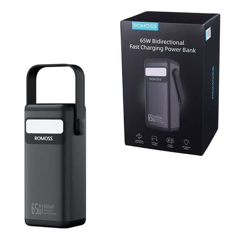 پاور بانک فست شارژ روموس PMT40-182 65W ظرفیت 40000 میلی آمپر ساعت