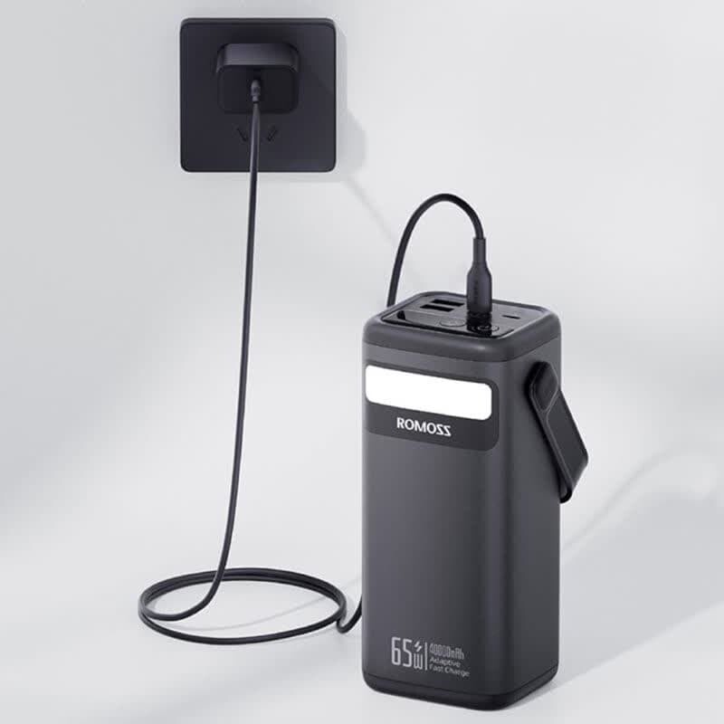 پاور بانک فست شارژ روموس PMT40-182 65W ظرفیت 40000 میلی آمپر ساعت