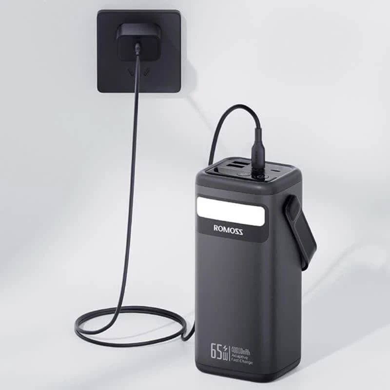 پاور بانک فست شارژ روموس PMT40-182 65W ظرفیت 40000 میلی آمپر ساعت