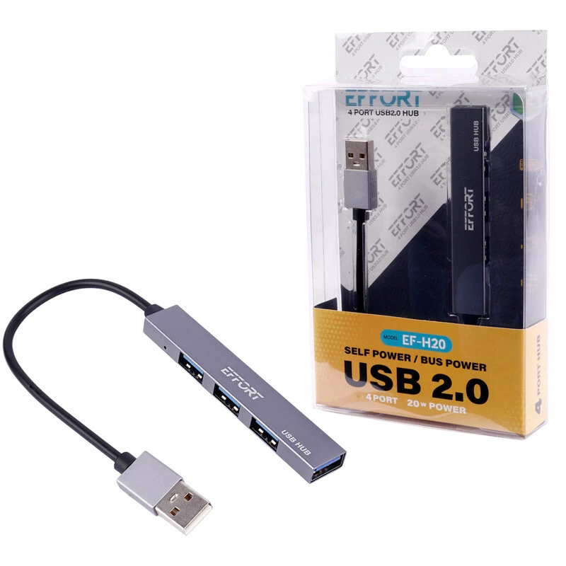 هاب 4 پورت USB2.0 ایفورت EF-H20