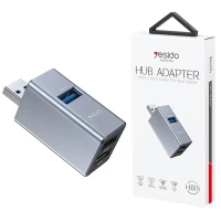 هاب 3 پورت USB3.0 یسیدو HB14
