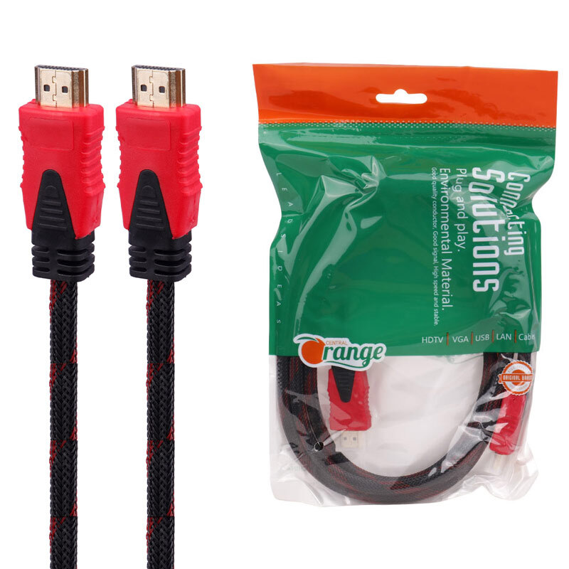 کابل Orange HDMI V2.0 1.5m پوست ماری