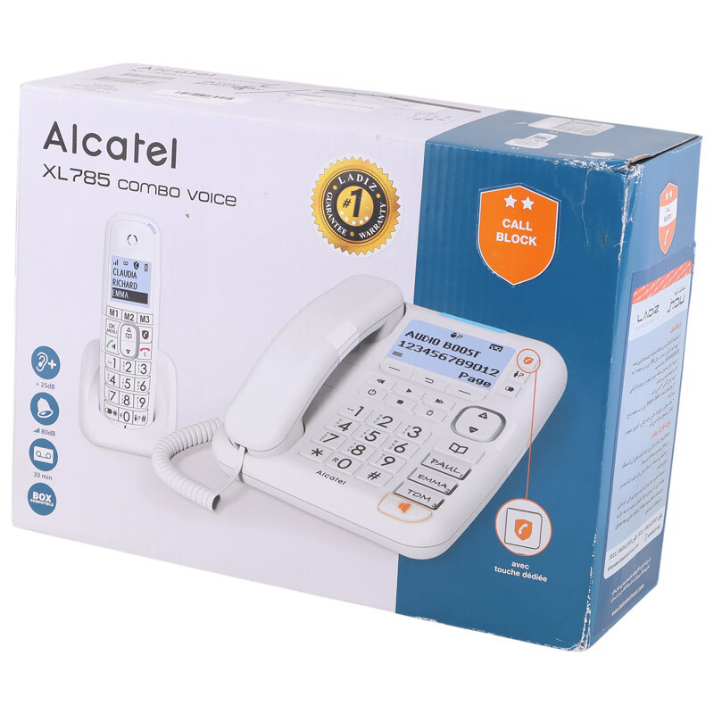 تلفن بی سیم Alcatel XL785 Combo Voice
