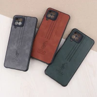قاب چرمی Polo Ralph Laren سامسونگ Galaxy A22 4G / M22 / M32 4G محافظ لنزدار