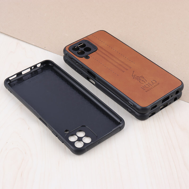 قاب چرمی Polo Ralph Laren سامسونگ Galaxy A22 4G / M22 / M32 4G محافظ لنزدار