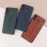 قاب چرمی Polo Ralph Laren سامسونگ Galaxy A20 / A30 محافظ لنزدار
