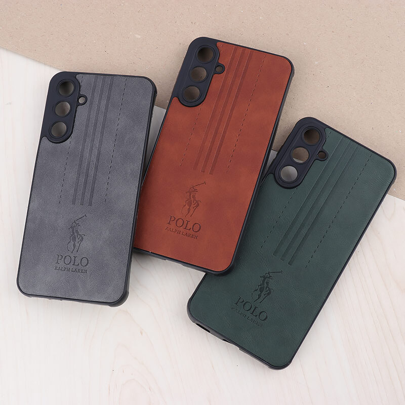 قاب چرمی Polo Ralph Laren سامسونگ Galaxy A16 4G / A16 5G محافظ لنزدار
