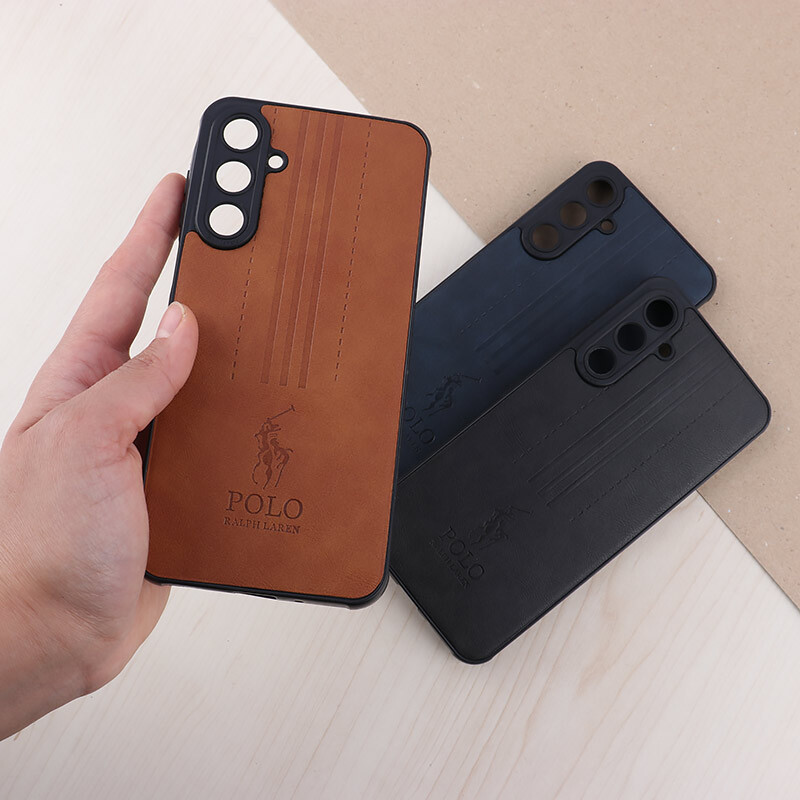 قاب چرمی Polo Ralph Laren سامسونگ Galaxy A16 4G / A16 5G محافظ لنزدار