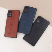 قاب چرمی Polo Ralph Laren سامسونگ Galaxy A71 محافظ لنزدار