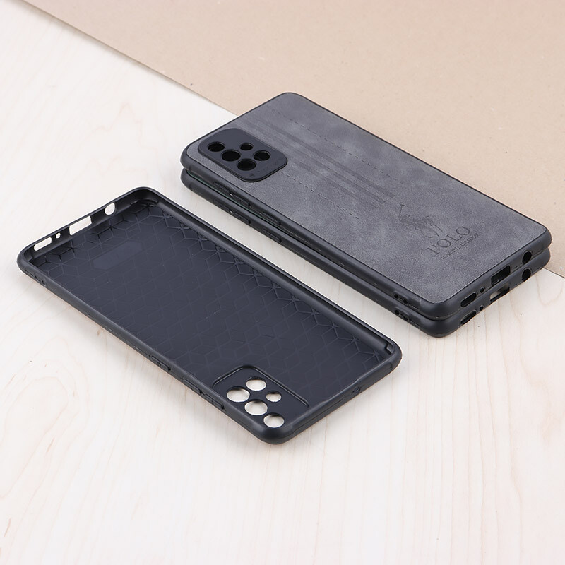 قاب چرمی Polo Ralph Laren سامسونگ Galaxy A71 محافظ لنزدار