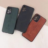 قاب چرمی Polo Ralph Laren سامسونگ Galaxy A13 4G محافظ لنزدار