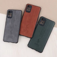 قاب چرمی Polo Ralph Laren سامسونگ Galaxy A51 4G محافظ لنزدار