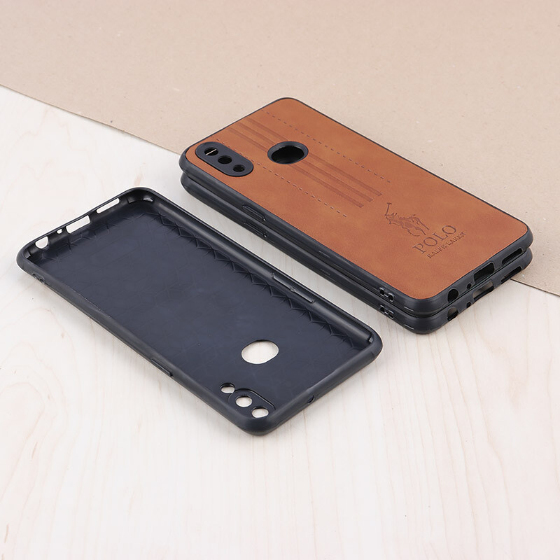 قاب چرمی Polo Ralph Laren سامسونگ Galaxy A10s محافظ لنزدار