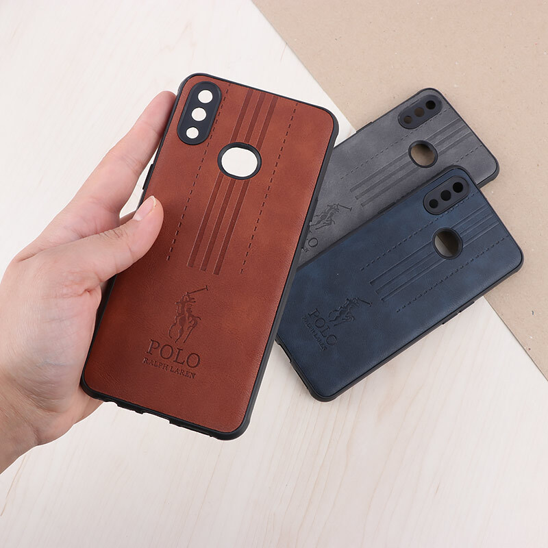 قاب چرمی Polo Ralph Laren سامسونگ Galaxy A10s محافظ لنزدار