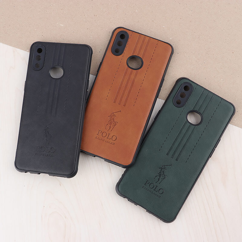 قاب چرمی Polo Ralph Laren سامسونگ Galaxy A10s محافظ لنزدار
