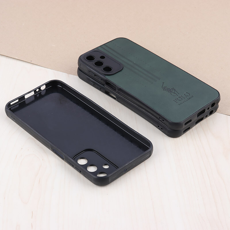 قاب چرمی Polo Ralph Laren سامسونگ Galaxy A15 محافظ لنزدار