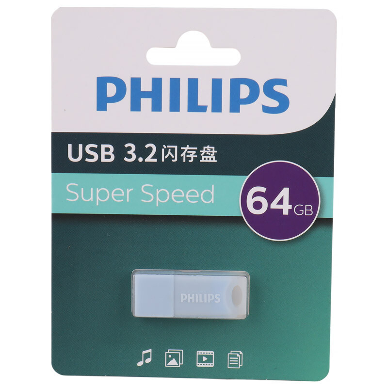 فلش 64 گیگ فیلیپس Philips FM10UA064B/93-B USB3.2