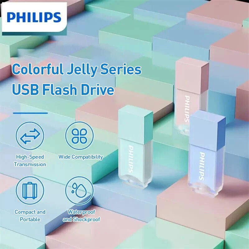 فلش 64 گیگ فیلیپس Philips FM10UA064B/93-B USB3.2