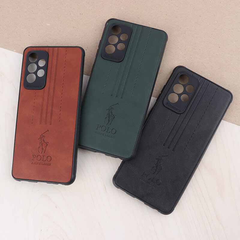 قاب چرمی Polo Ralph Laren سامسونگ Galaxy A52 / A52s محافظ لنزدار
