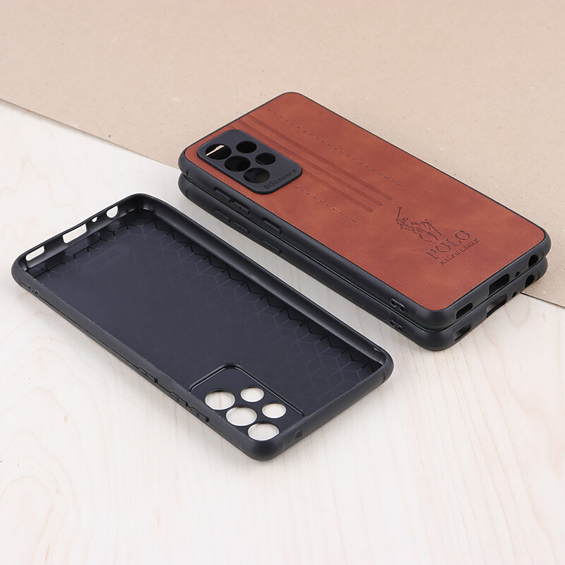 قاب چرمی Polo Ralph Laren سامسونگ Galaxy A52 / A52s محافظ لنزدار