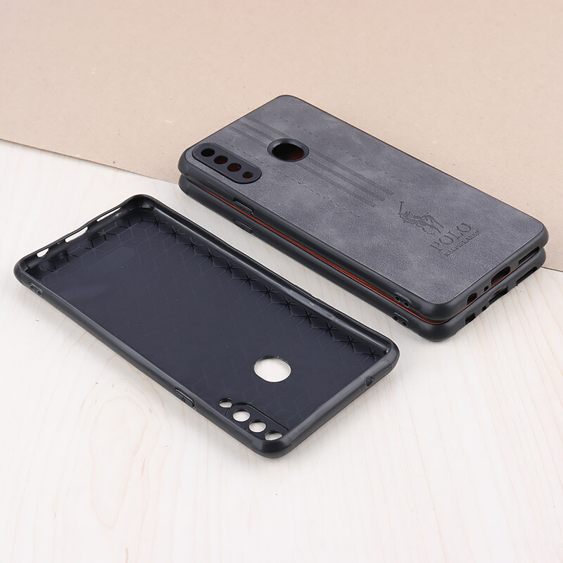 قاب چرمی Polo Ralph Laren سامسونگ Galaxy A20s محافظ لنزدار