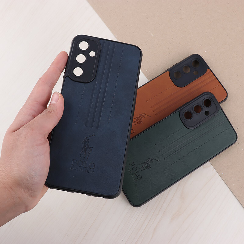 قاب چرمی Polo Ralph Laren سامسونگ Galaxy A05s محافظ لنزدار