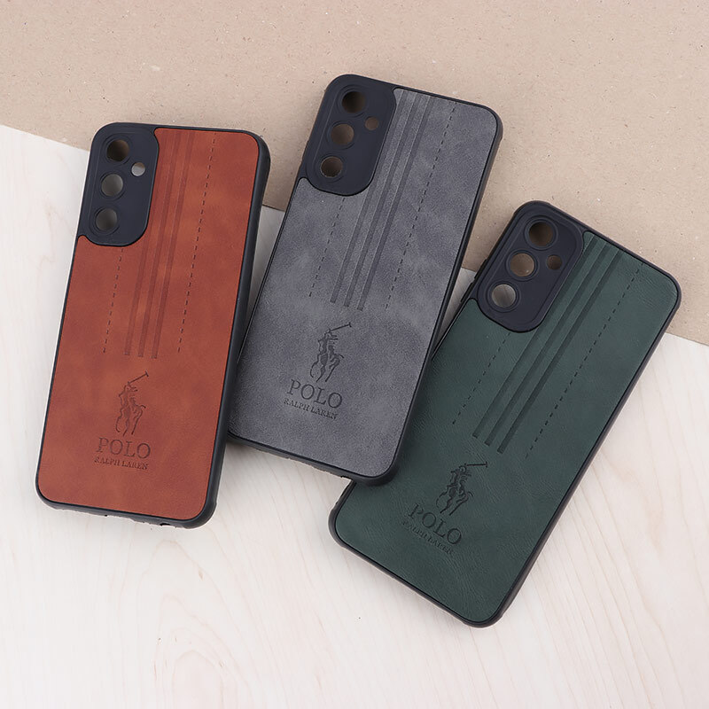 قاب چرمی Polo Ralph Laren سامسونگ Galaxy A05s محافظ لنزدار
