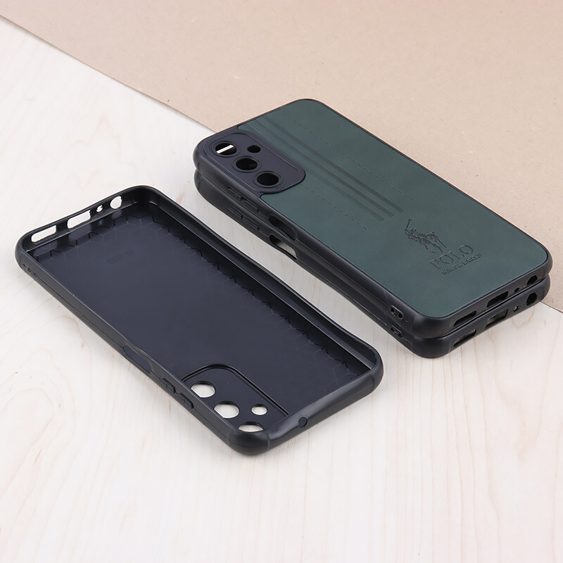 قاب چرمی Polo Ralph Laren سامسونگ Galaxy A05s محافظ لنزدار